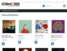 Tablet Screenshot of keymailorder.com